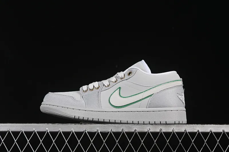 All categories Air Jordan Jordan series basketball shoes Air Jordan 1 Low Air Jordan 1 Low "Dongdan" AJ1 Joe 1 weaving gray low-top cultural casual sneakers IH3369-077